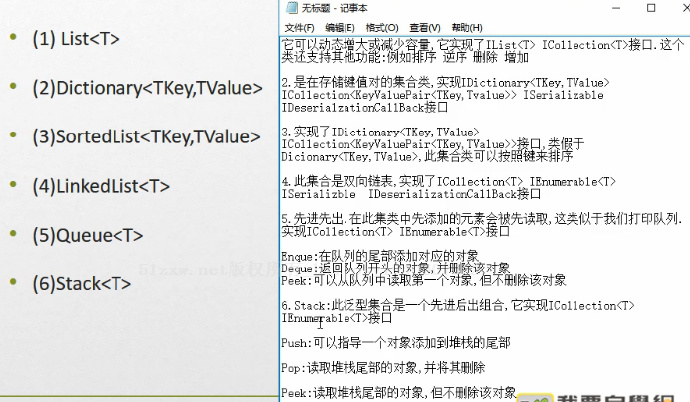 C#编程-102：泛型集合类概述_彭世瑜_新浪博客