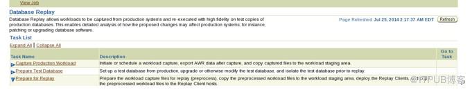 Oracle11g新特性之Replay a captured workload 捕获工作负载新环境重放负载测试压力