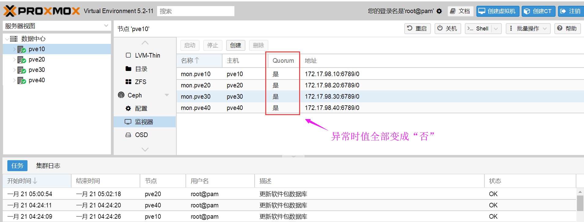 用备份玩死proxmox超融合私有云集群