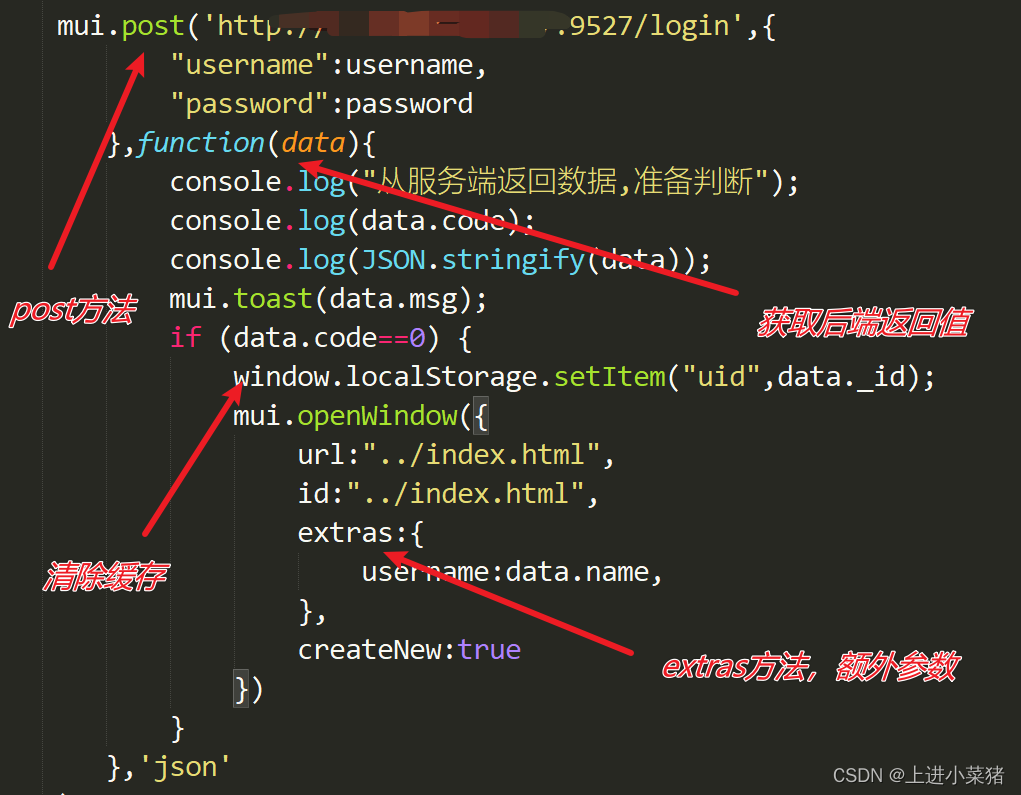 MUI 的  登录系统