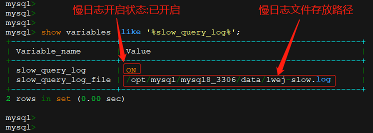 查看MySql慢日志