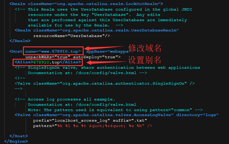 Tomcat8限制指定域名或者IP访问