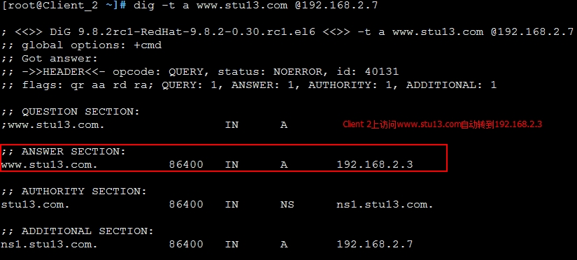 Linux下搭建DNS 服务器