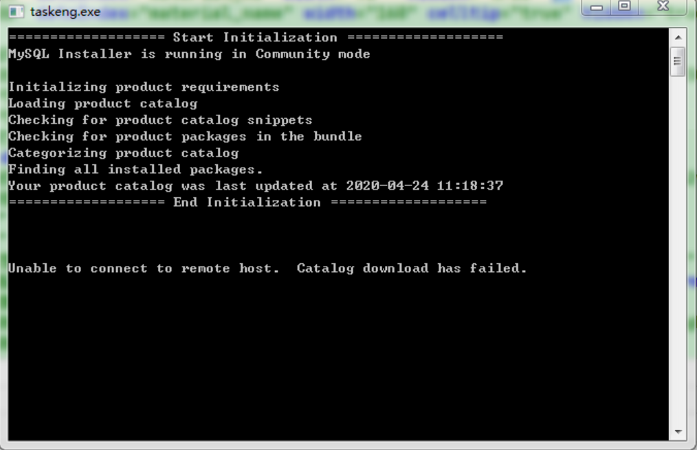 MySql每天更新计划任务:unable to connect to remote host. catalog download has failed
