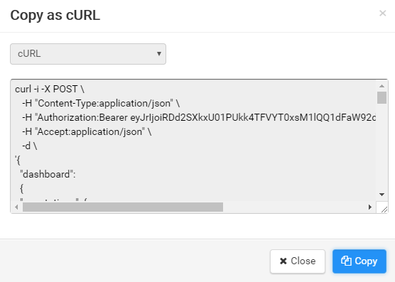 半自动添加Grafana 模板之 ---- POST提交