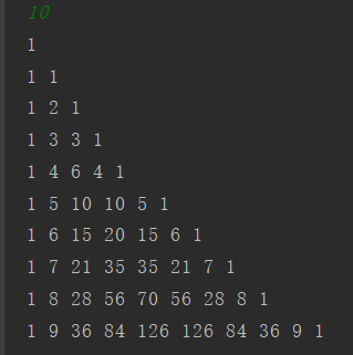 Python|杨辉三角那点儿事_杨辉三角_03