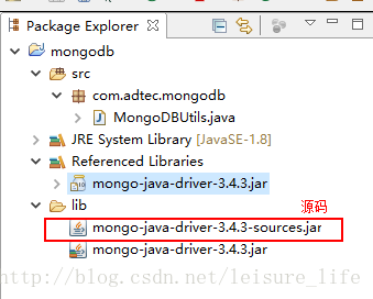 java连接MongDB