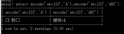 MySQL的系统信息函数和加密解密函数(十四)