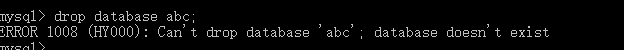 MySQL的数据库database(二)