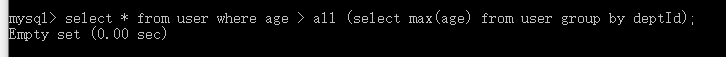 MySQL的子查询(二十)