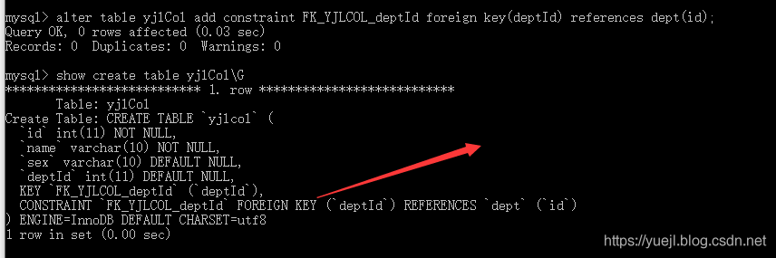 MySQL修改表结构(五)