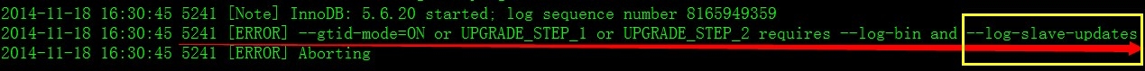 MySQL5.7 开启GTID复制模式终于不用开启log_slave_updates参数了