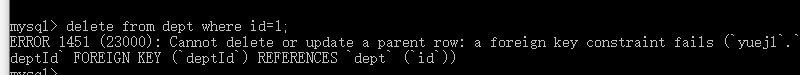 MySQL删除数据(八)
