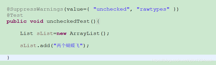Java的自带注解Annotation(一)