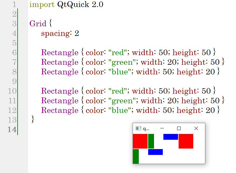 【QML】基础语法