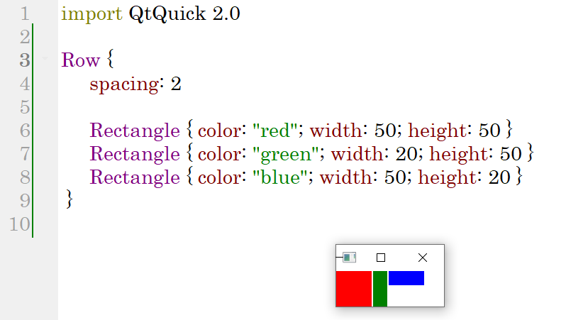 【QML】基础语法