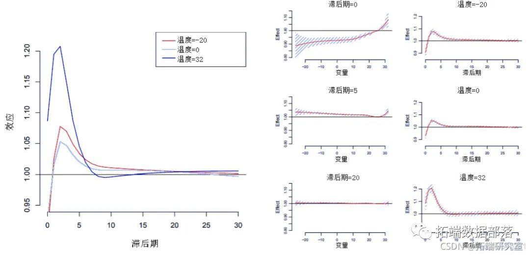 分布滞后线性和非线性模型（DLNM）分析空气污染（臭氧）、温度对死亡率时间序列数据的影响|附代码数据