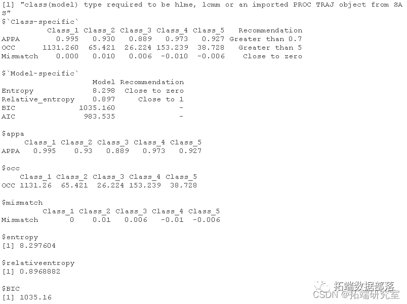 数据分享|R语言、SAS潜类别（分类）轨迹模型LCTM分析体重指数 (BMI)数据可视化|附代码数据