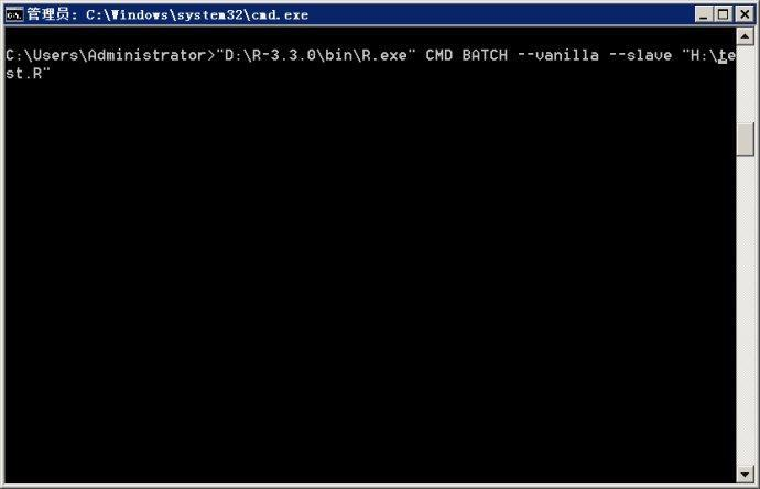 windows中用命令行执行R语言命令_R语言教程_03