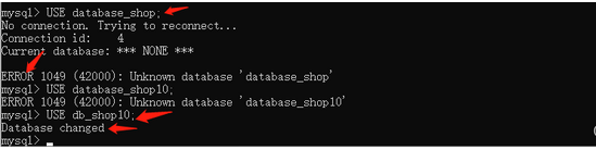 MySQL数据库的安装（安装以及简单数据库操作）