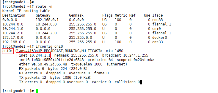 Flannel Vxlan 跨节点通信