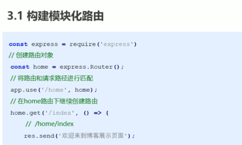 express学习4-构建模块化路由