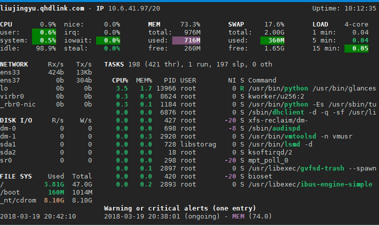 linux进程管理——进程管理相关命令_ps_15