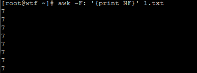 awk用法（三）