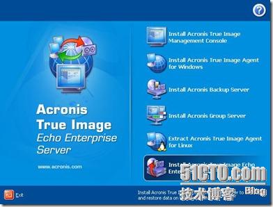 Acronis Server备份Linux系统