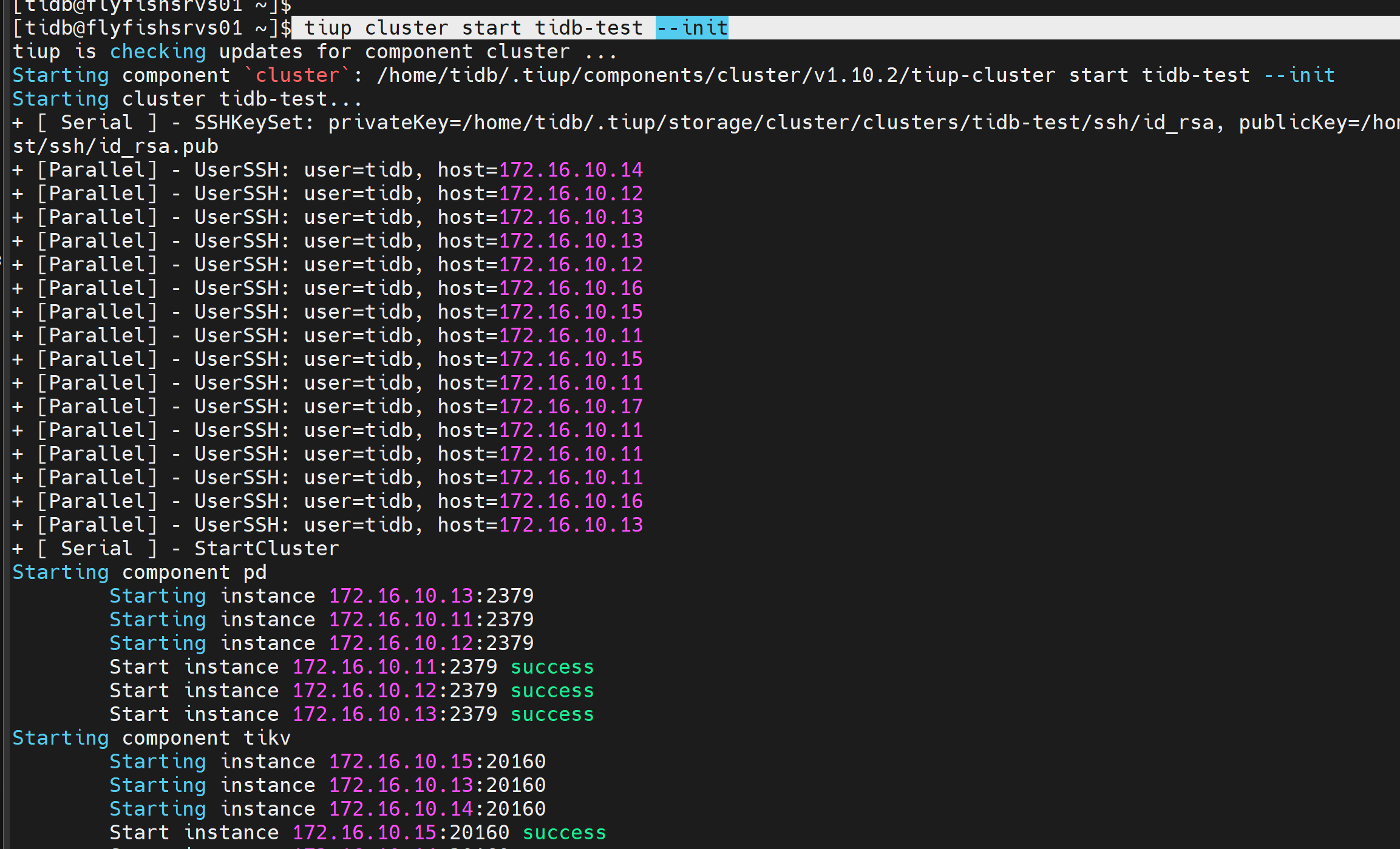 tidb6.1 实施部署最新版本