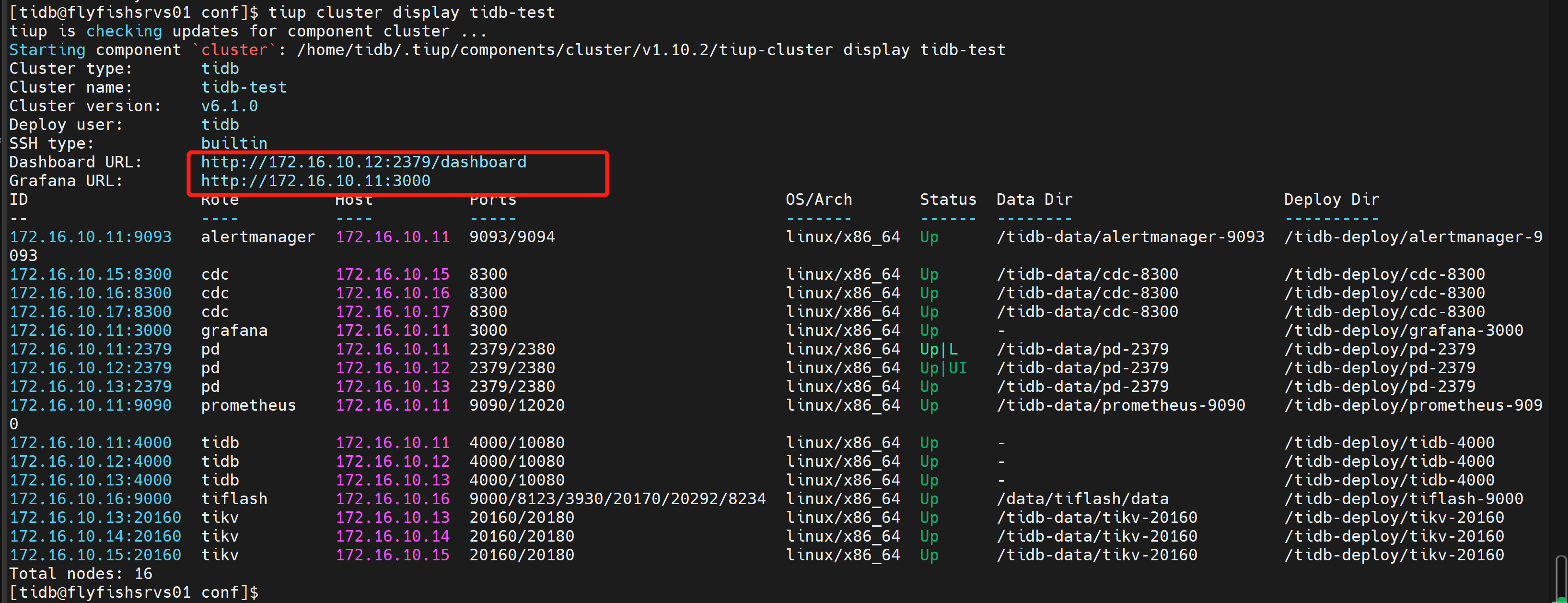 tidb6.1 实施部署最新版本