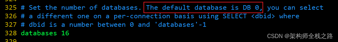 Redis6入门到实战------ 四、Redis配置文件介绍