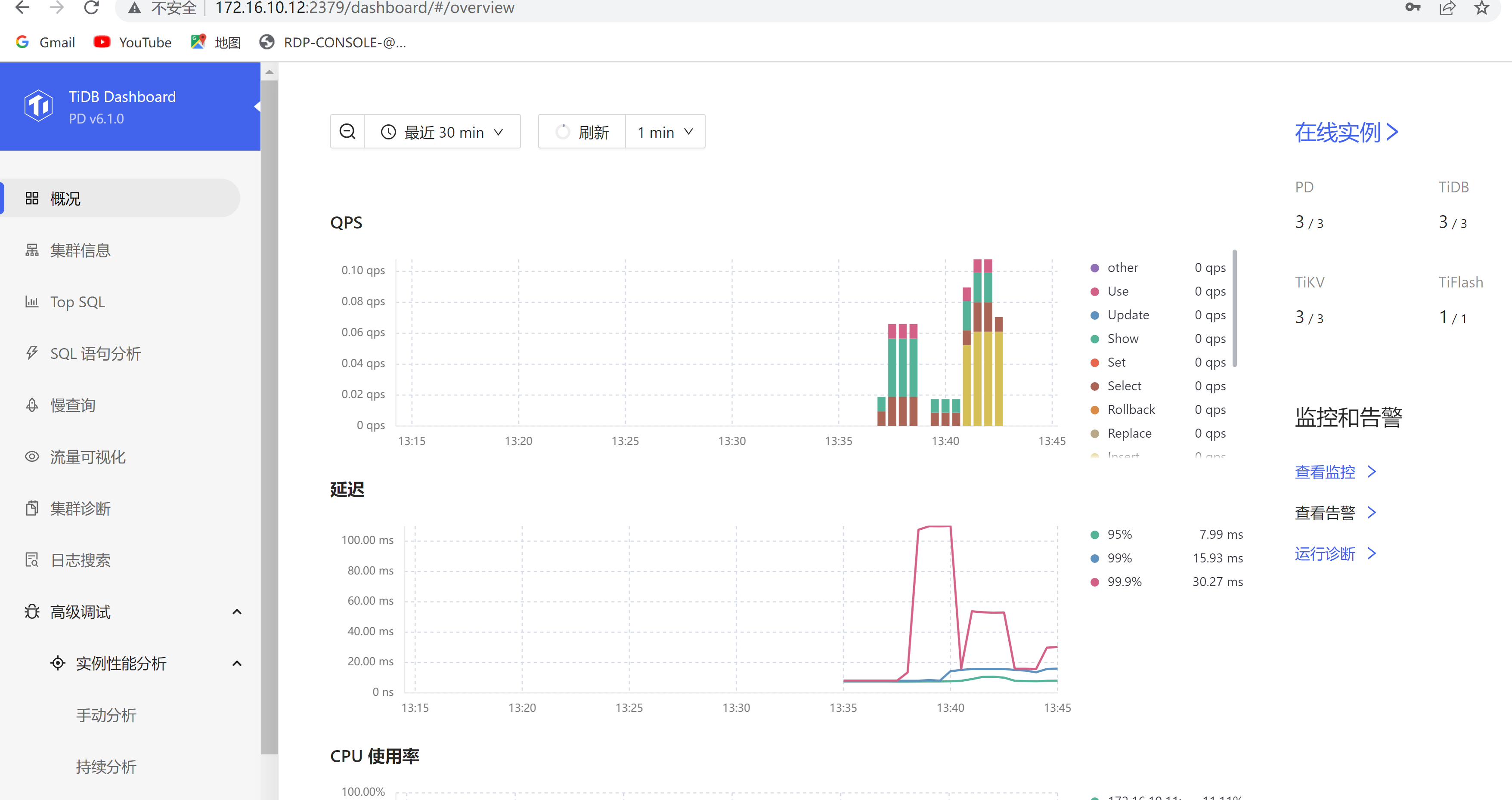 tidb6.1 实施部署最新版本