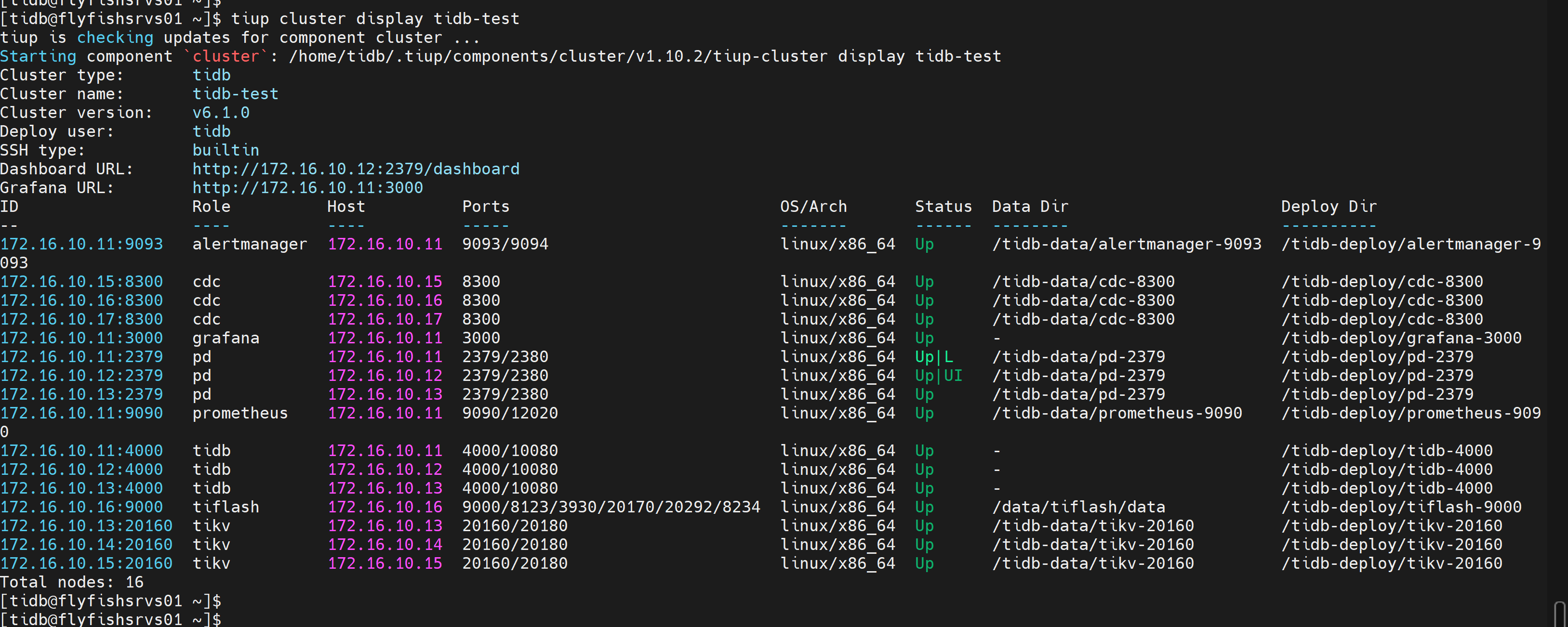 tidb6.1 实施部署最新版本