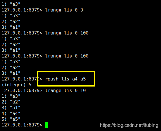 redis-数据类型-列表list类型_添加数据_03