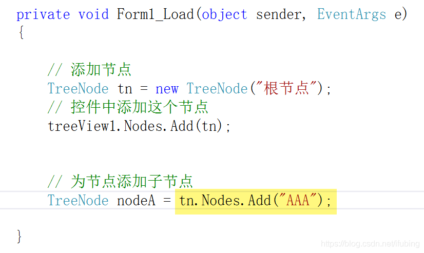 代码控制树视图 c# 1614262980_c#_04