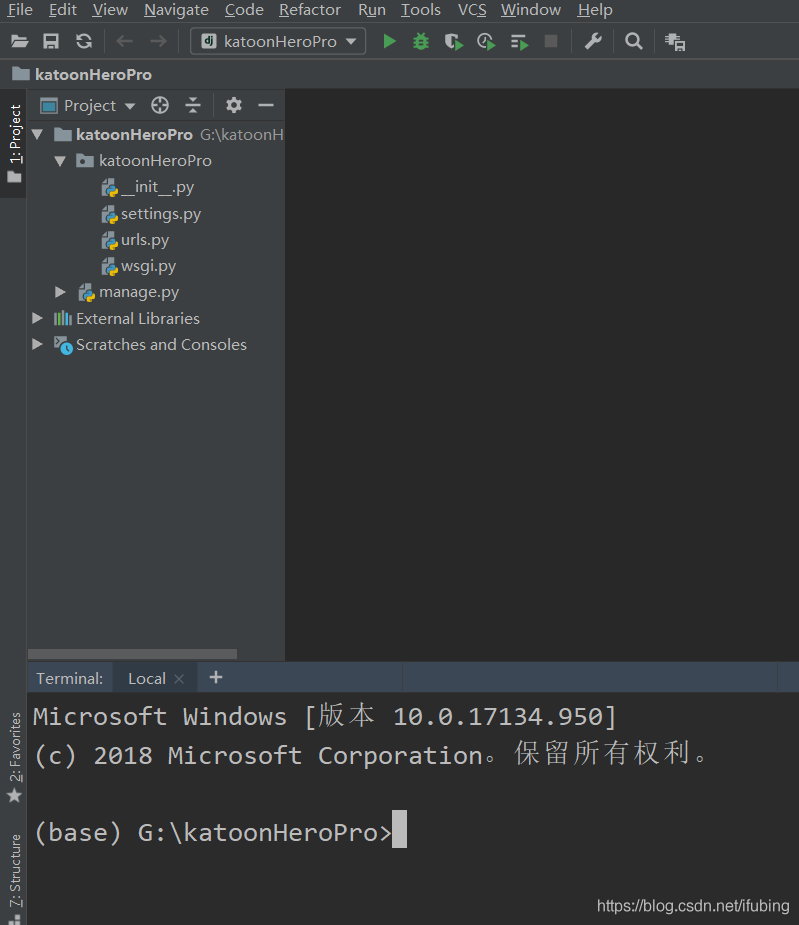 django-创建项目-创建应用-注册应用-配置mysql连接pycharm-连接django-生成数据表_环境变量_05