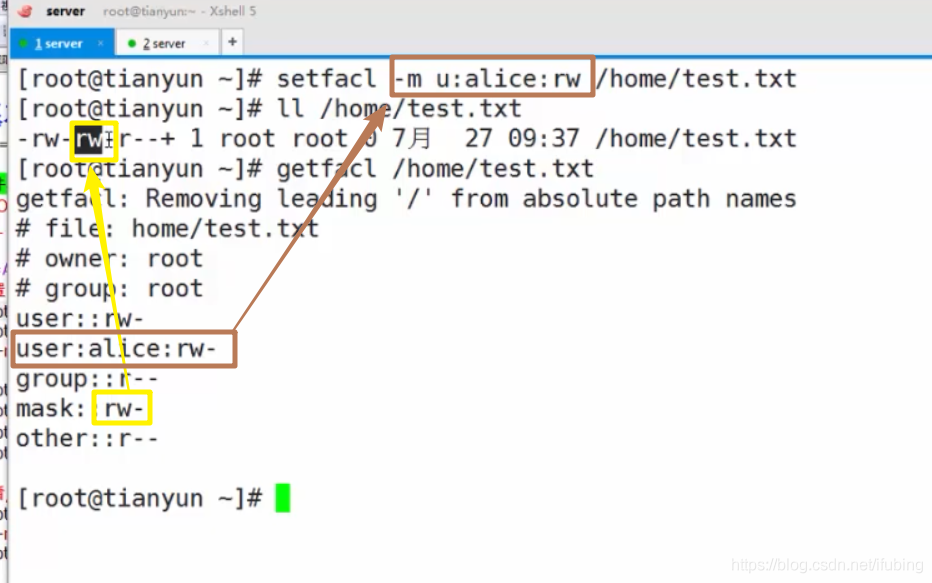 linux-facl权限入门-设置与查看facl权限_权限设置_07