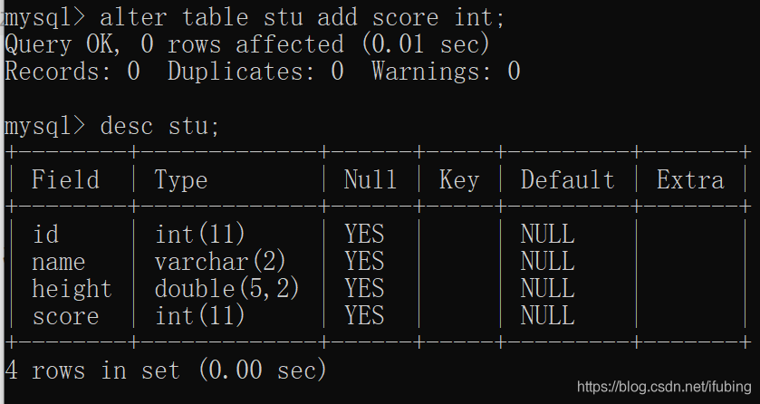 数据表的新建 修改 删除 mysql_字符编码_12