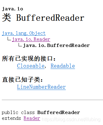 字符缓冲输入流 BufferedReader java_字符输入