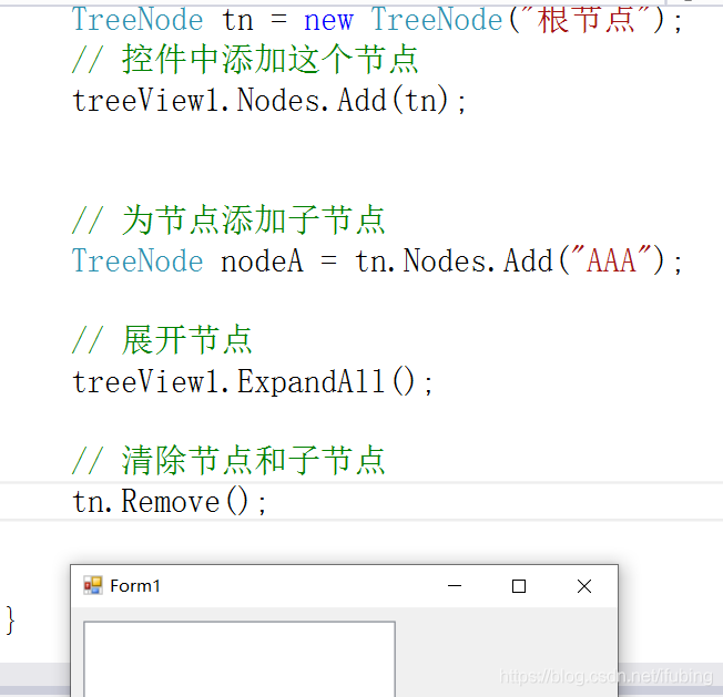 代码控制树视图 c# 1614262980_添加节点_09