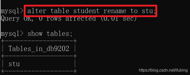 数据表的新建 修改 删除 mysql_建表_08