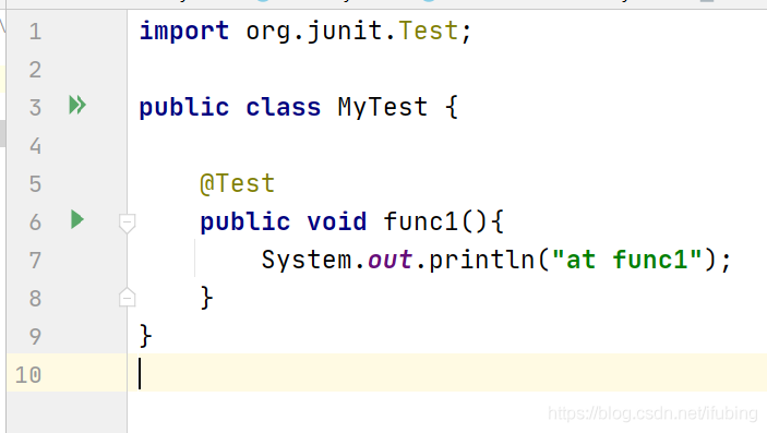 单元测试Junit 测试类与测试方法 java