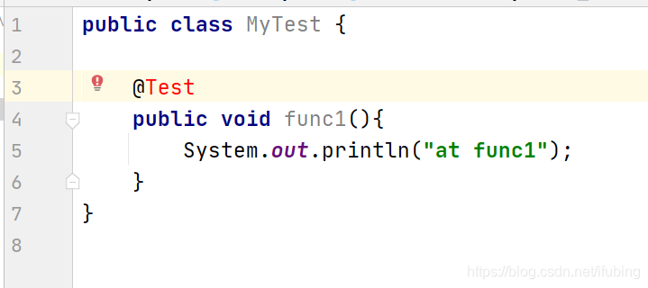 单元测试Junit 测试类与测试方法 java