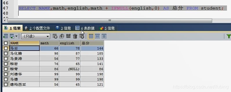 DQL基础查询_java_09