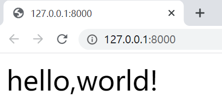 Python，Django web工程项目的hello,world!