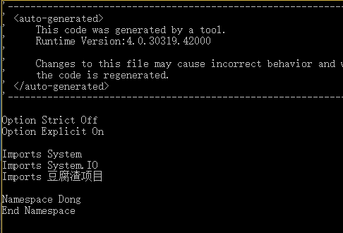 【.net 深呼吸】细说CodeDom（3）：命名空间