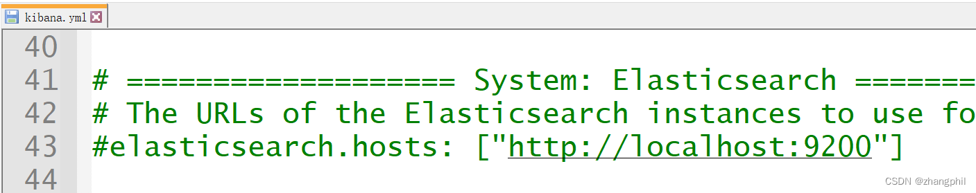Elasticsearch端口配置，kibana连接Elasticsearch主机端口配置