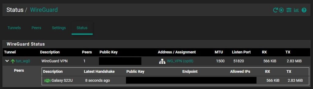 pfSense配置WireGuard VPN